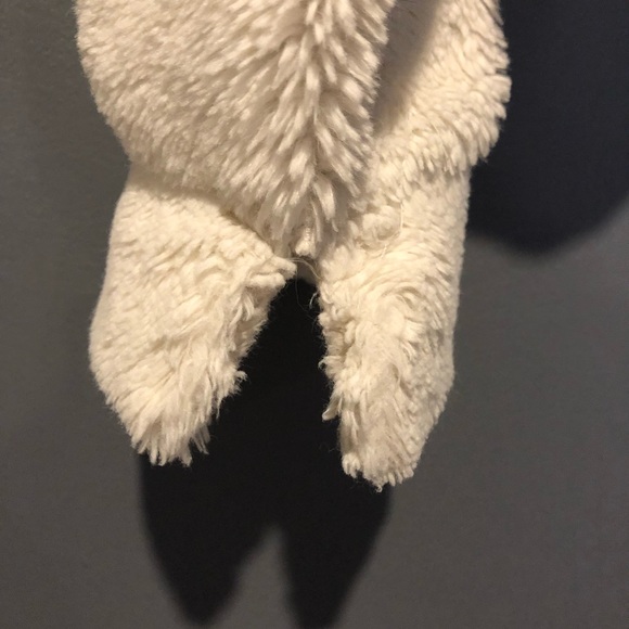Super soft furry hoodie in off white (Athleisure) - Picture 4 of 4
